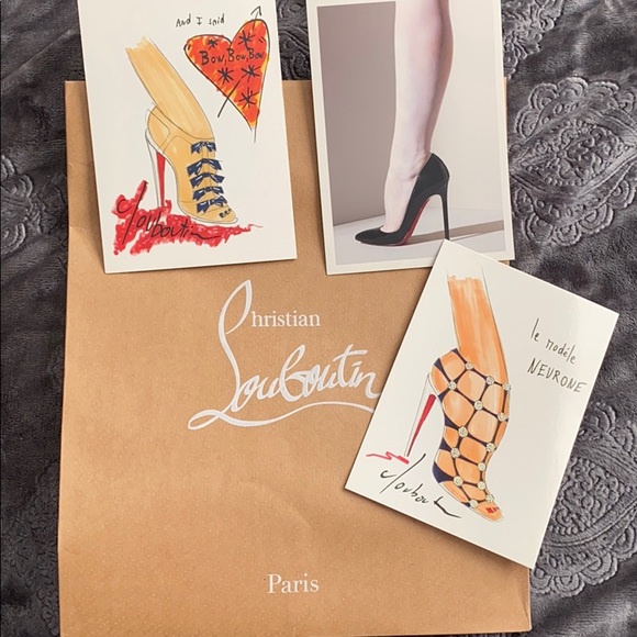 Christian Louboutin Illustration Post Cards - Picture 1 of 9
